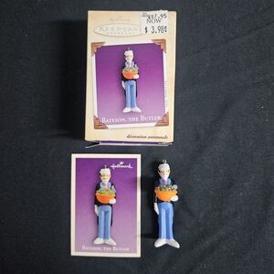 Hallmark Bateson the Butler Ornament